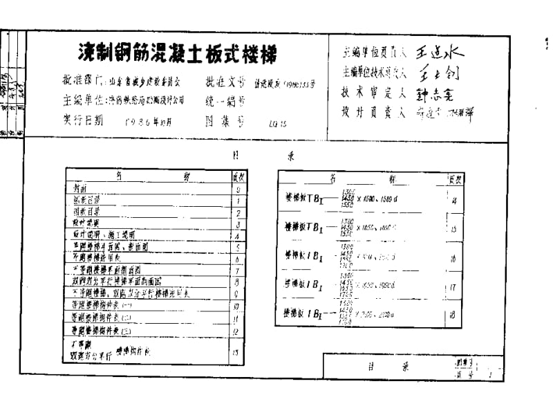 LG15 浇制钢筋混凝土板式楼梯.pdf_第1页