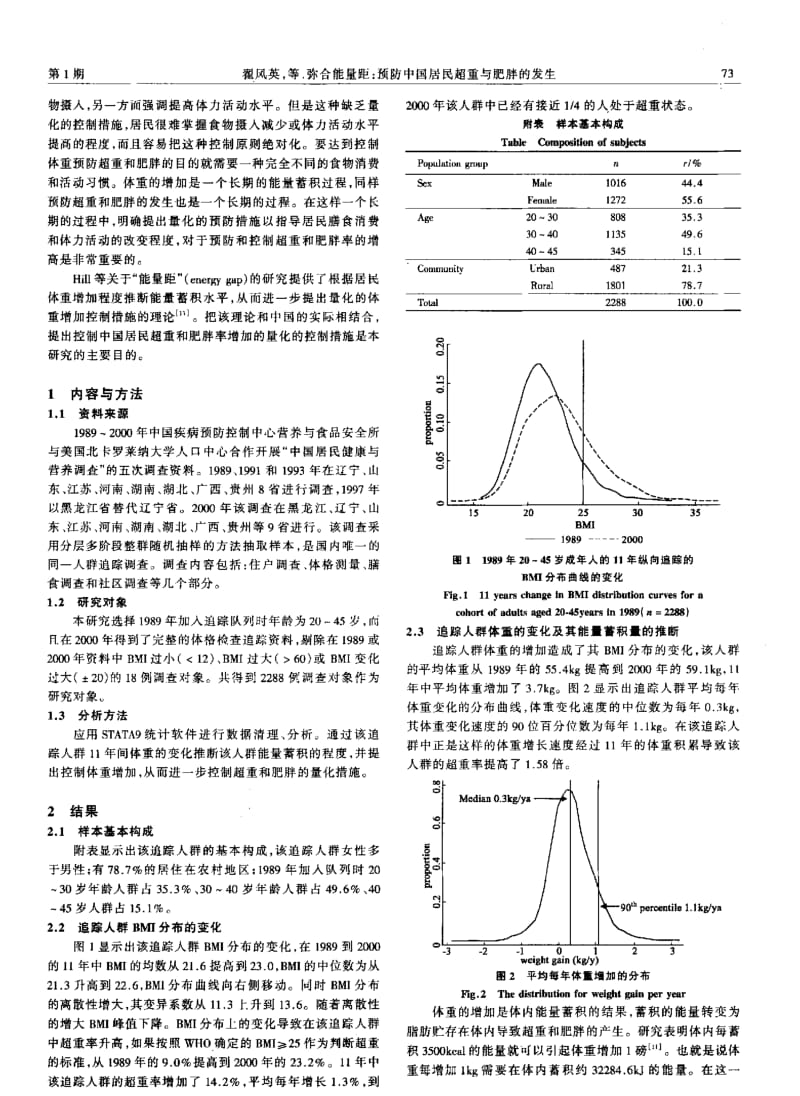 弥合能量距预防中国居民超重与肥胖的发生.pdf_第2页