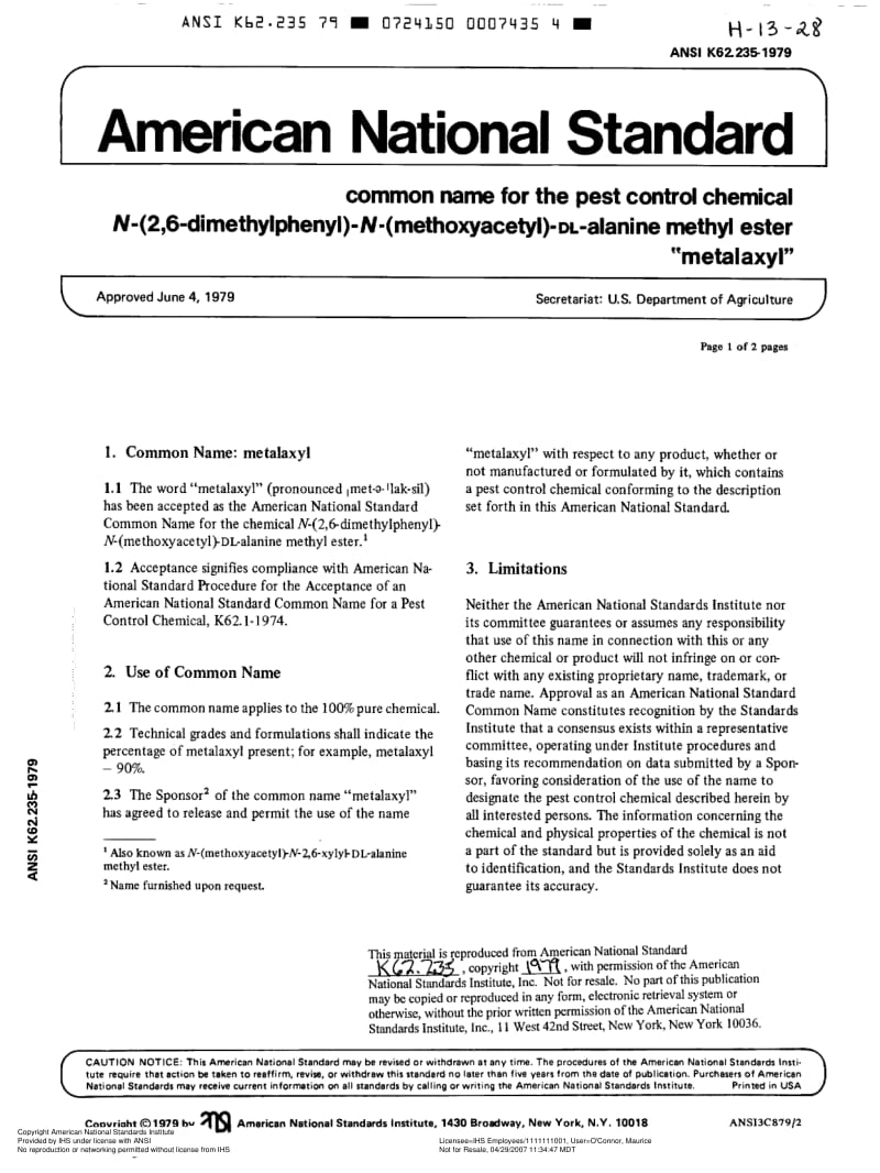 ANSI-K62.235-1979-R1997.pdf_第1页