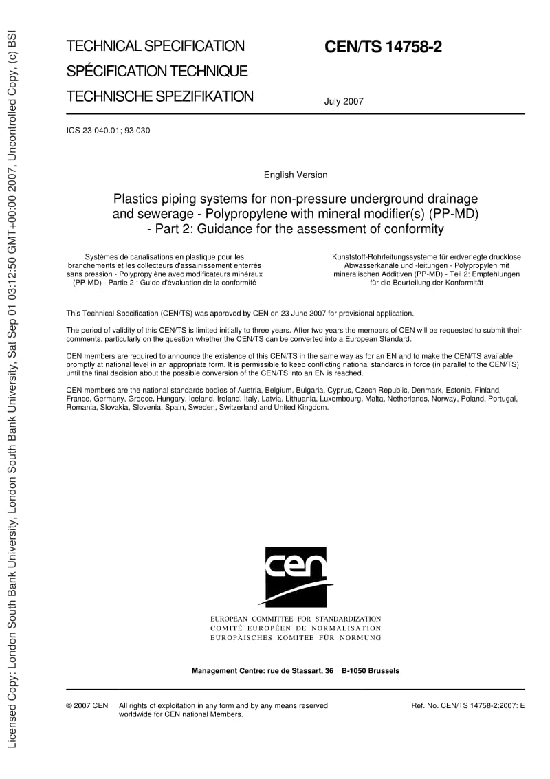 DD-CEN-TS-14758-2-2007.pdf_第3页