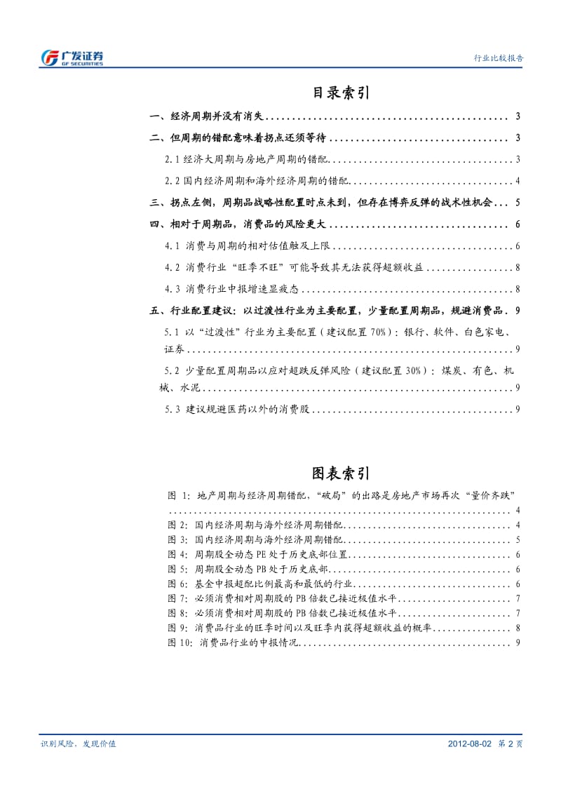 9月行业比较月报：七分“过渡性”行业_三分周期品-2012-09-05.pdf_第2页