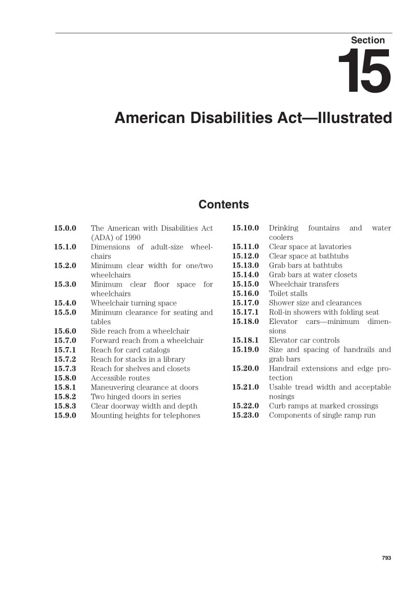 Construction Building Envelope and Interior Finishes Databook：American Disabilities Act-Illustrated.pdf_第2页