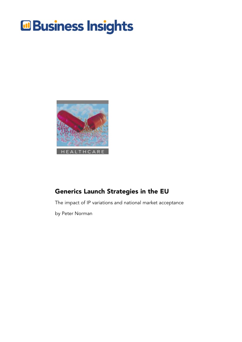 Generics Launch Strategies in the EU.pdf_第1页