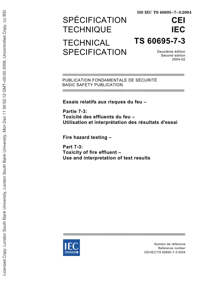 DD-IEC-TS-60695-7-3-2004.pdf_第3页