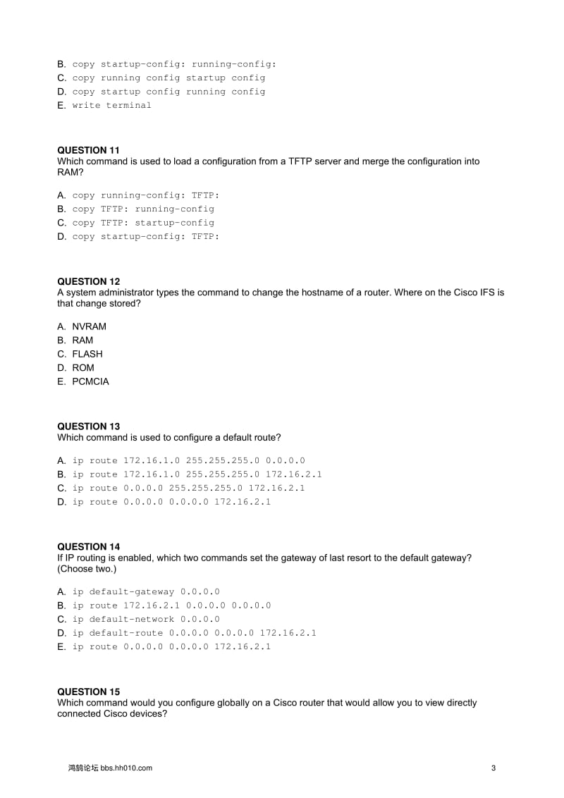 CCNA(640-802)题库V104.4(纯净打印版).pdf_第3页