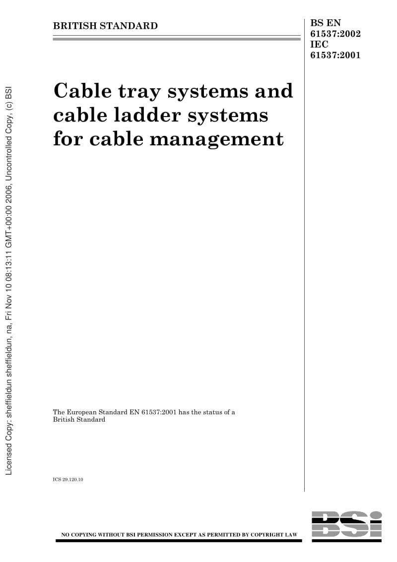 BS-EN-61537-2002 IEC-61537-2001.pdf_第1页