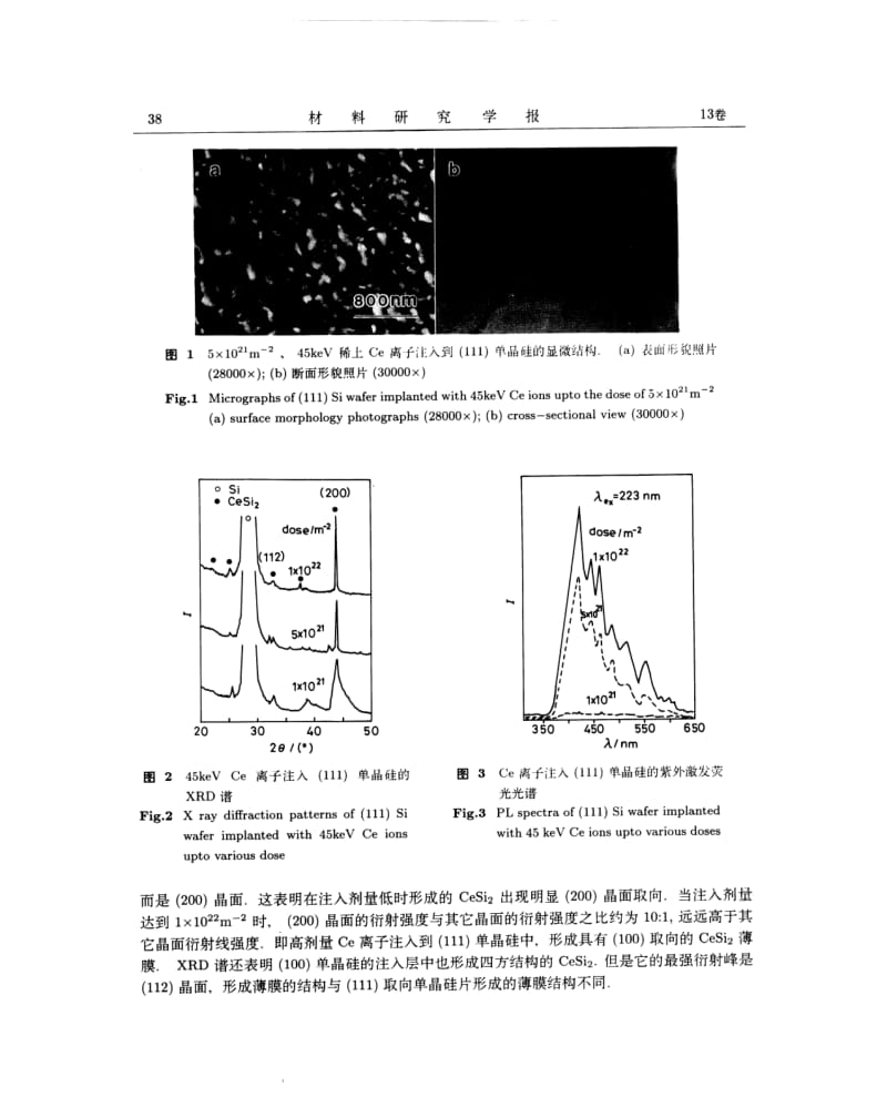 CeSi薄膜的离子束合成及其室温光致发光特性.pdf_第3页