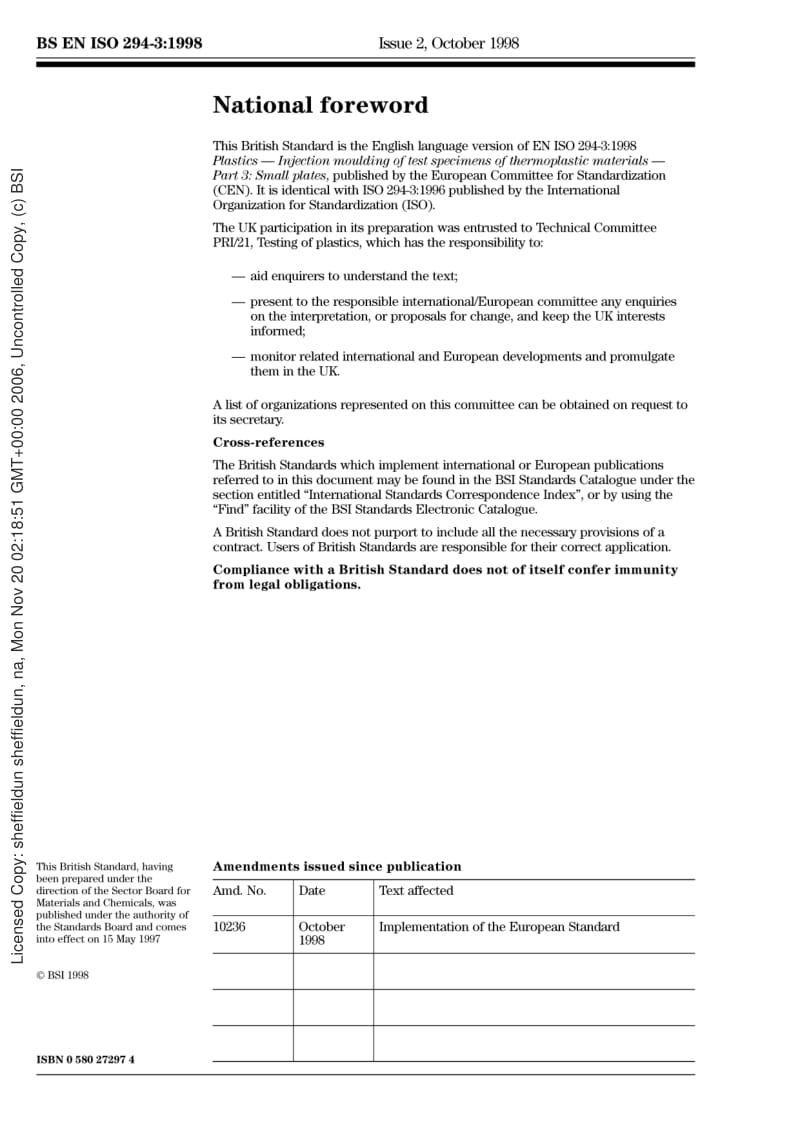 BS-EN-ISO-294-3-1998 BS-2782-9-METHOD-910D-1997.pdf_第2页