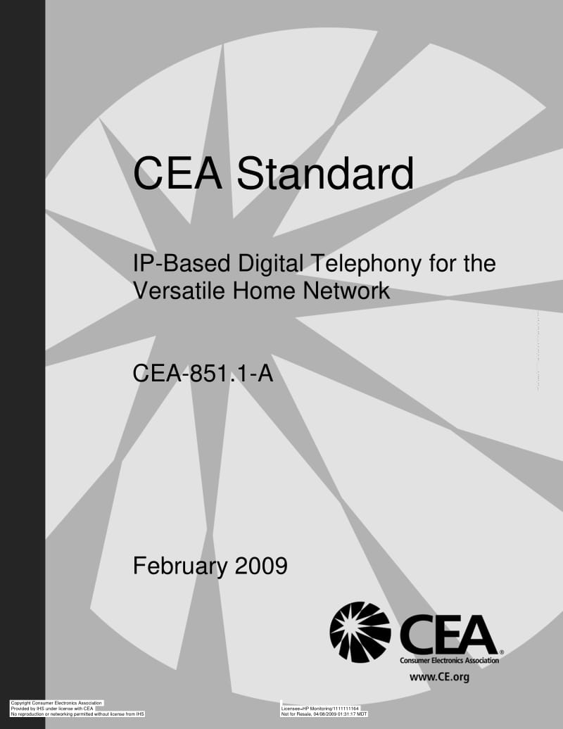 CEA-851.1-A-2009.pdf_第1页