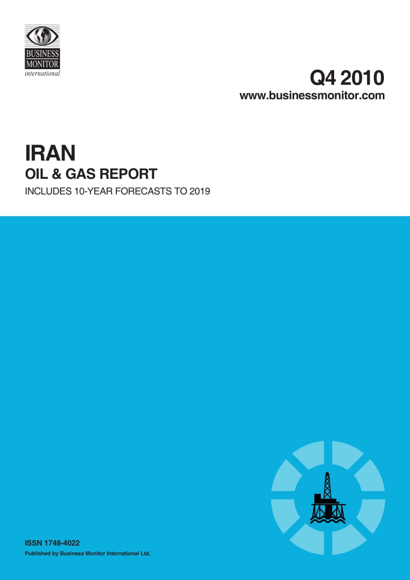 BMI Iran Oil and Gas Report Q4 2010.pdf_第1页