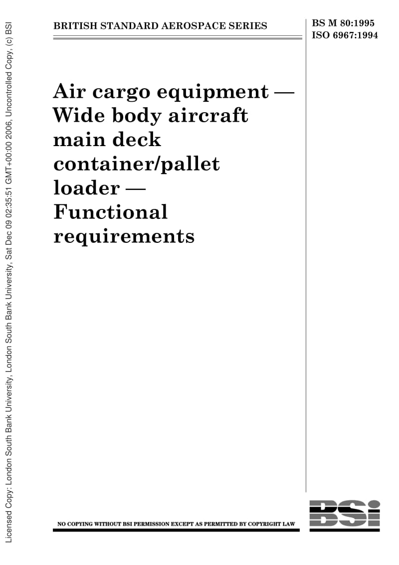 BS-M-80-1995 ISO-6967-1994.pdf_第1页