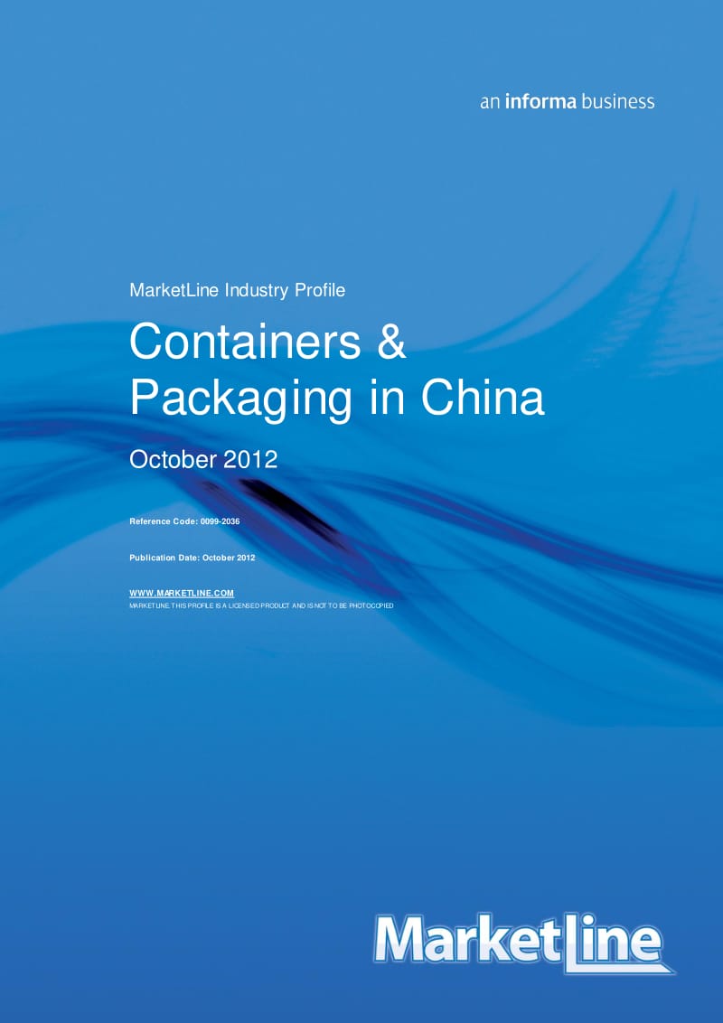 Containers and Packaging in China.pdf_第1页