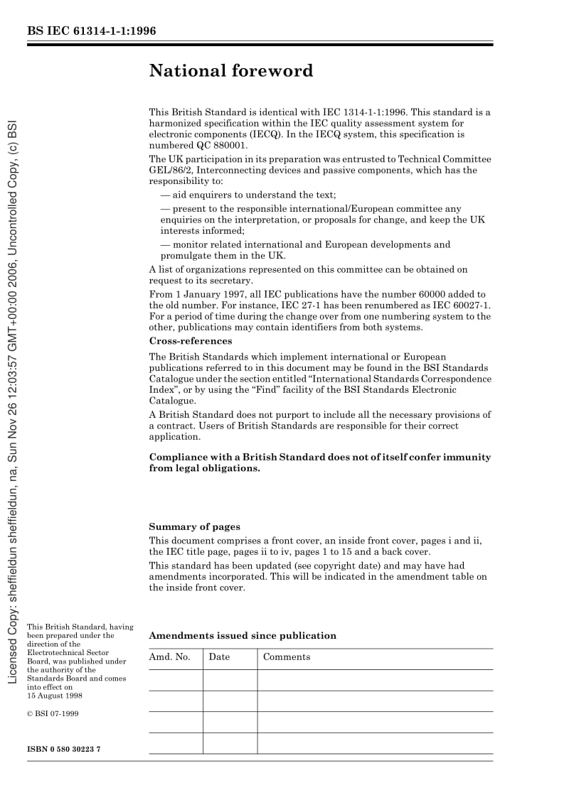 BS-IEC-61314-1-1-1996 IEC-61314-1-1-1996 QC-880001-1996.pdf_第2页