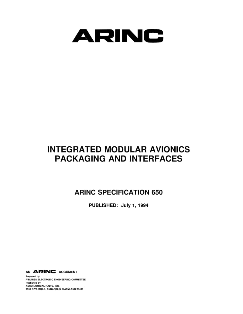 ARINC-650-BOOK-1994.pdf_第1页