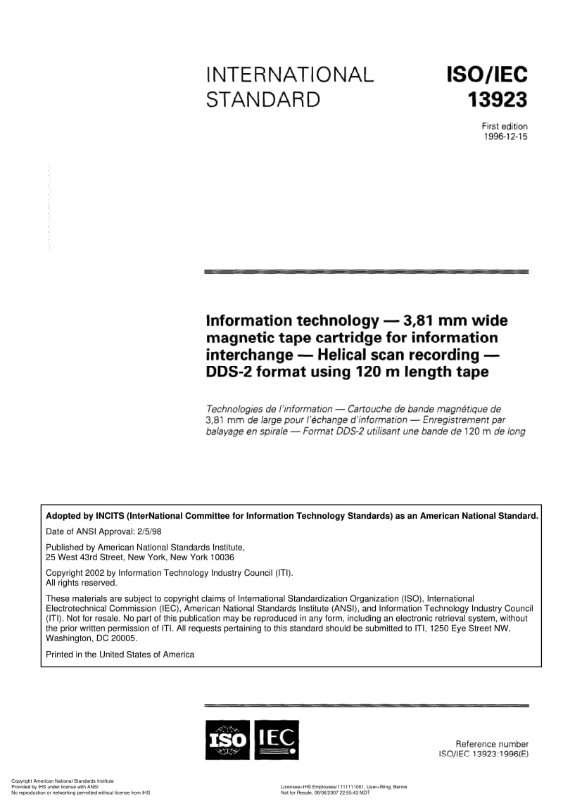 ANSI-ISO-IEC-13923-1996-R2007.pdf_第1页