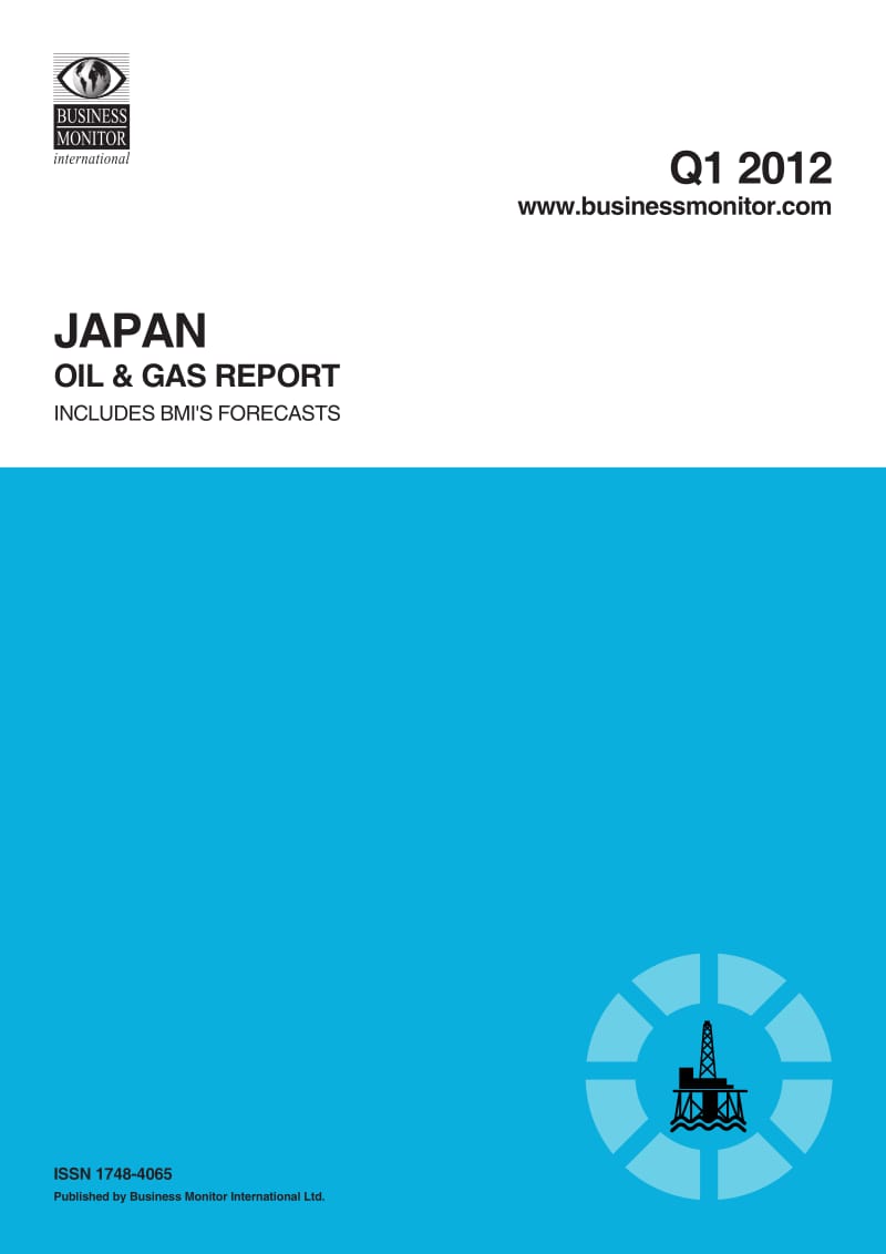 BMI Japan Oil and Gas Report Q1 2012.pdf_第1页