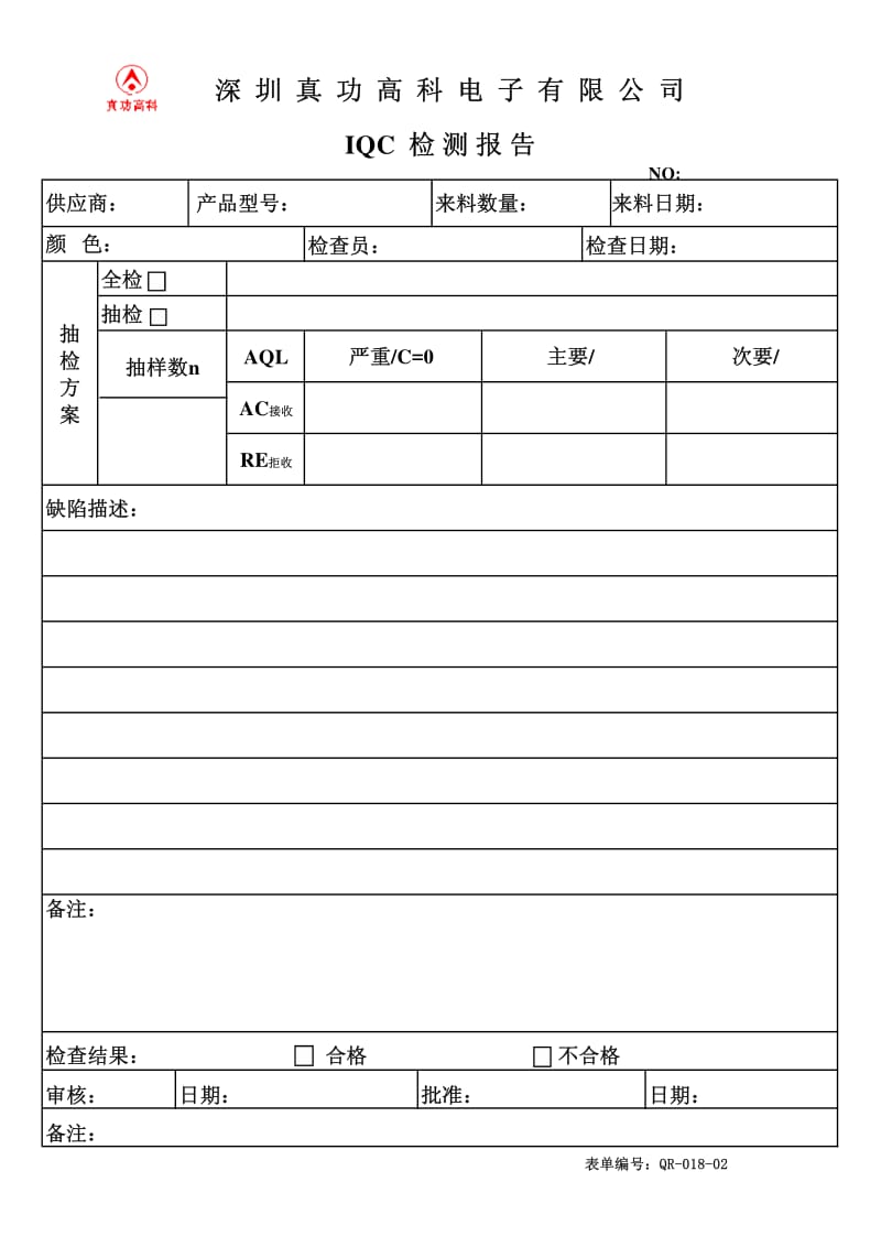 03590-质量管理体系认证-四级-QP-018原材料验收及发放程序.pdf_第2页