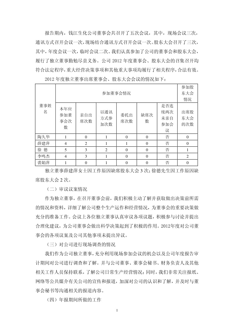 600796 _ 钱江生化独立董事度述职报告.pdf_第2页