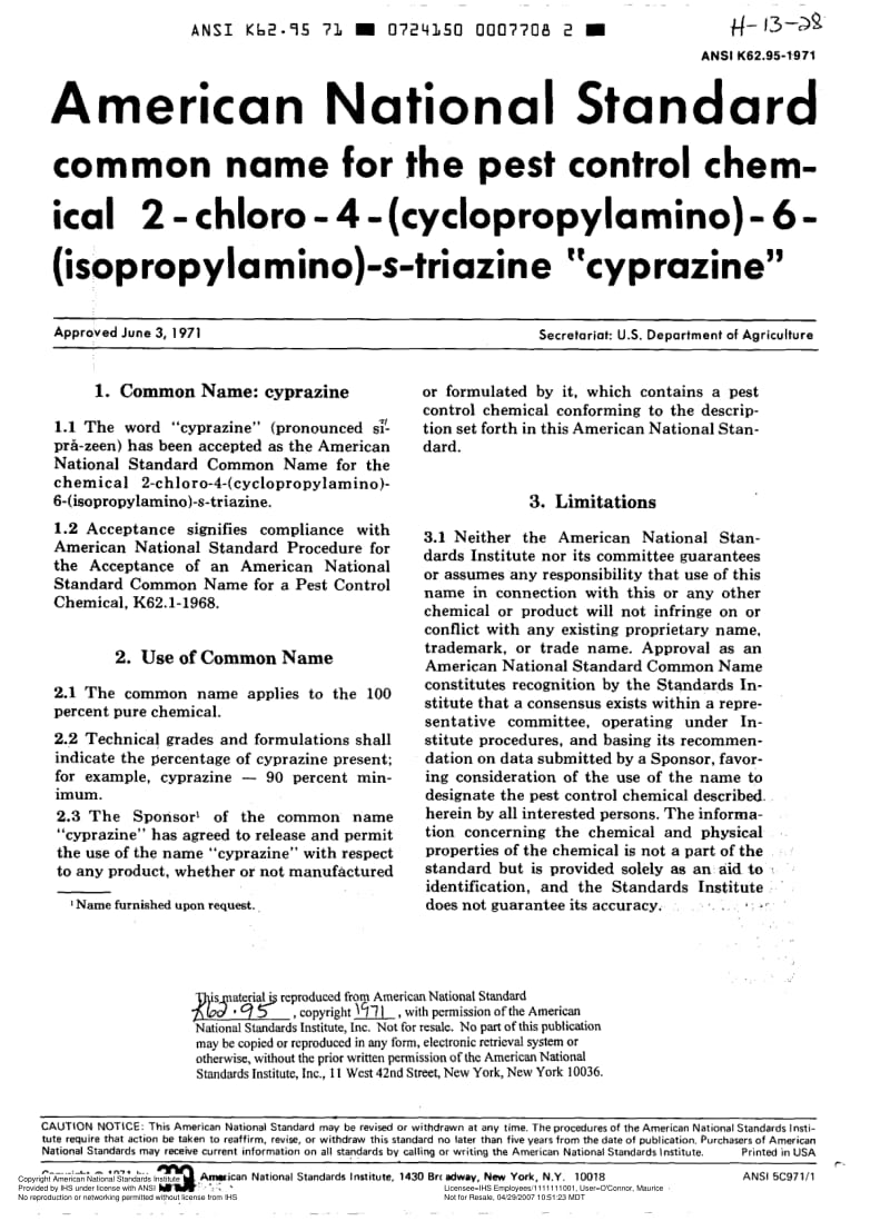 ANSI-K62.95-1971-R1997.pdf_第1页