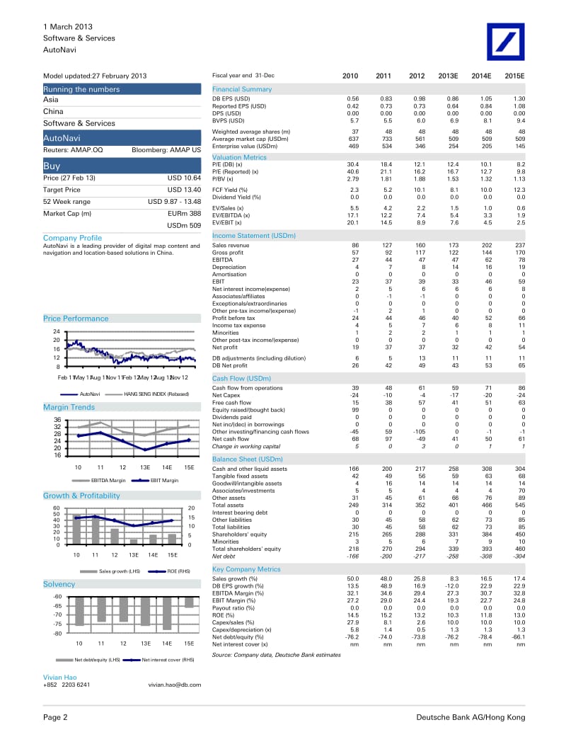 AUTONAVI(AMAP.OQ)：4Q12_REVIEW：MOBILE_MAP_BUZZING;INDASH_OUTLOOK_DAMPENED-2013-03-01.pdf_第2页