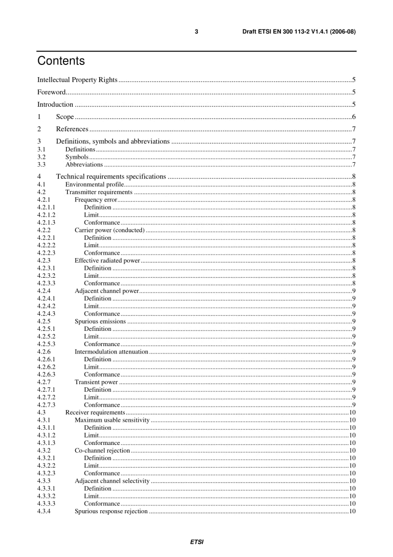 ETSI EN-30011301-2-2006-DRAFT.pdf_第3页