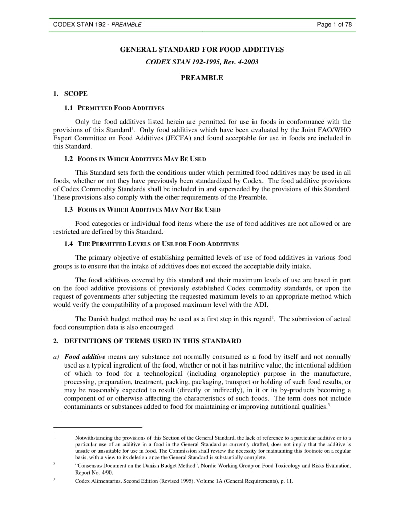 CODEX STAN-192-1995 GENERAL-STANDARD-FOR-FOOD-ADDITIVES.pdf_第1页