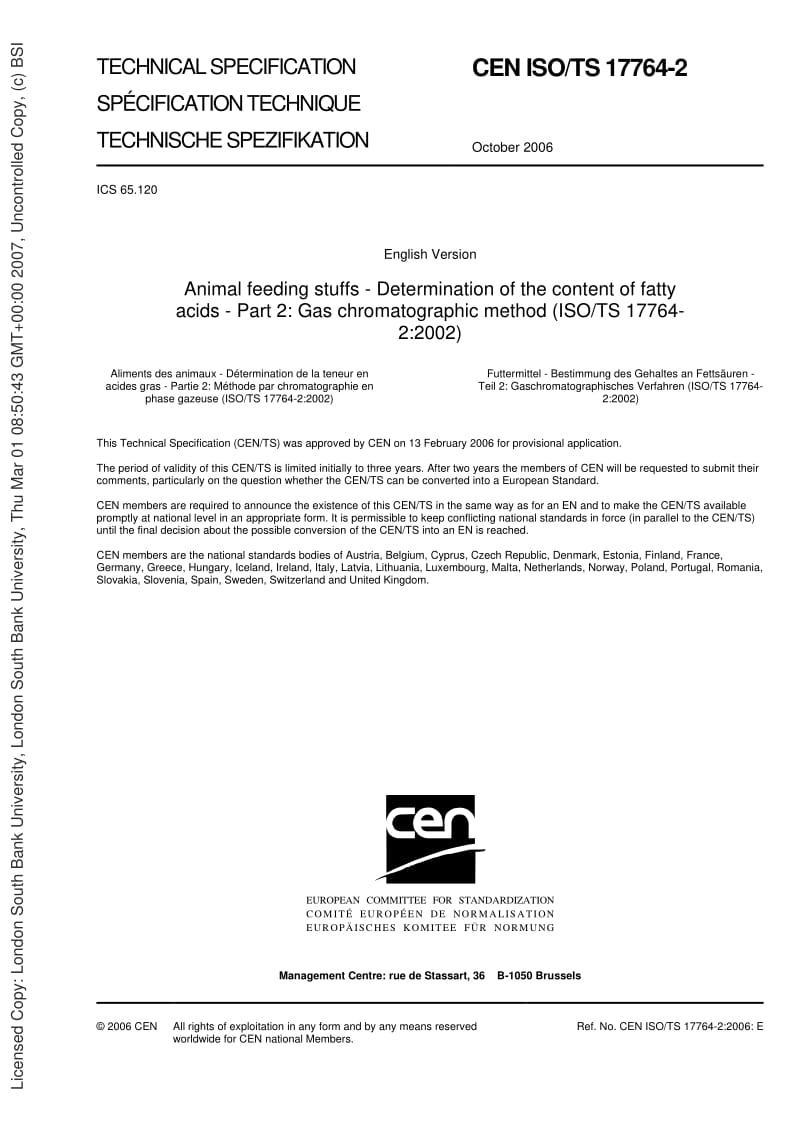 DD-CEN-ISO-TS-17764-2-2006.pdf_第3页