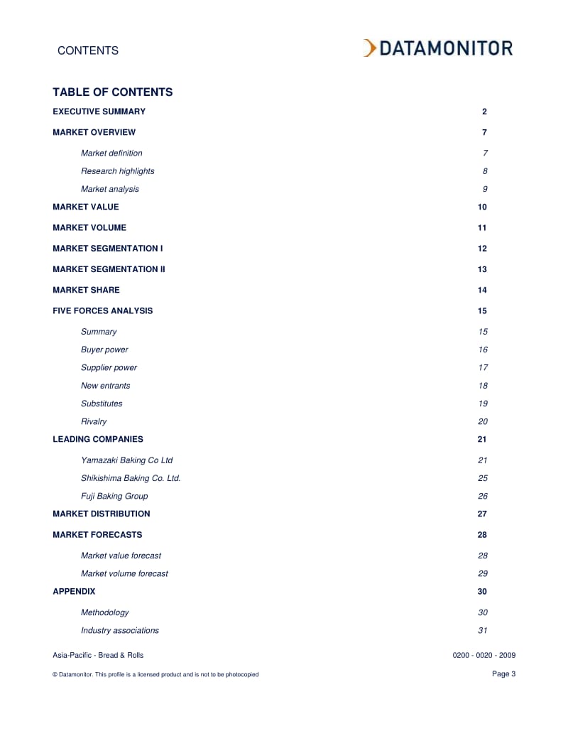 Bread &amp Rolls in Aisa-Pacific.pdf_第3页