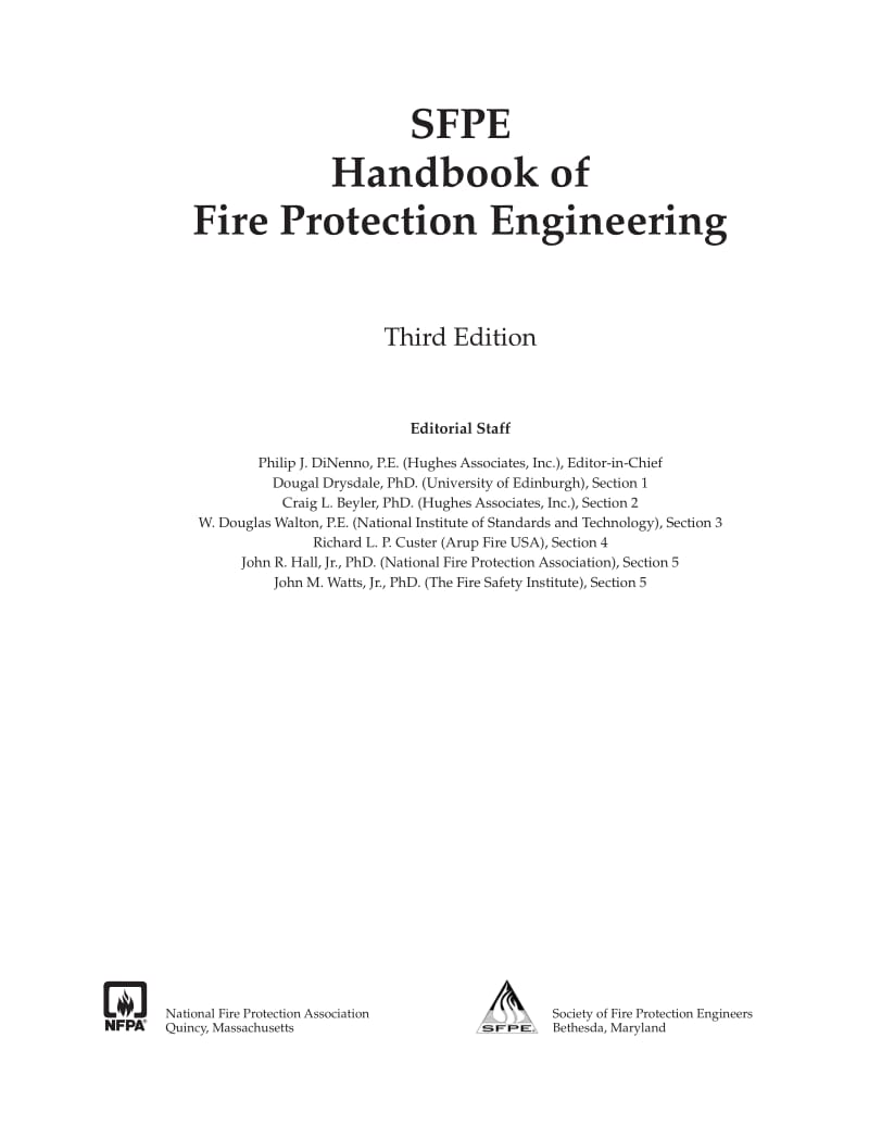 sfpe handbook of Fire Protection Engineering：Section Two：Fire Dynamics.pdf_第1页