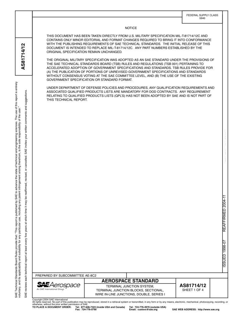 SAE-AS-81714-12-1998-R2004.pdf_第1页