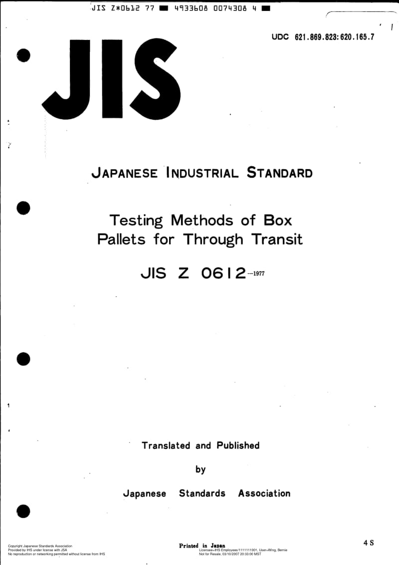 JIS-Z-0612-1977-R2005-ENG.pdf_第1页