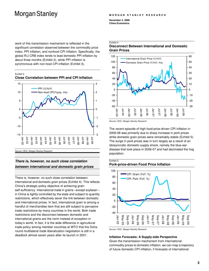 MS-China Economics-Inflation Outlook in 2010-091102.pdf_第3页