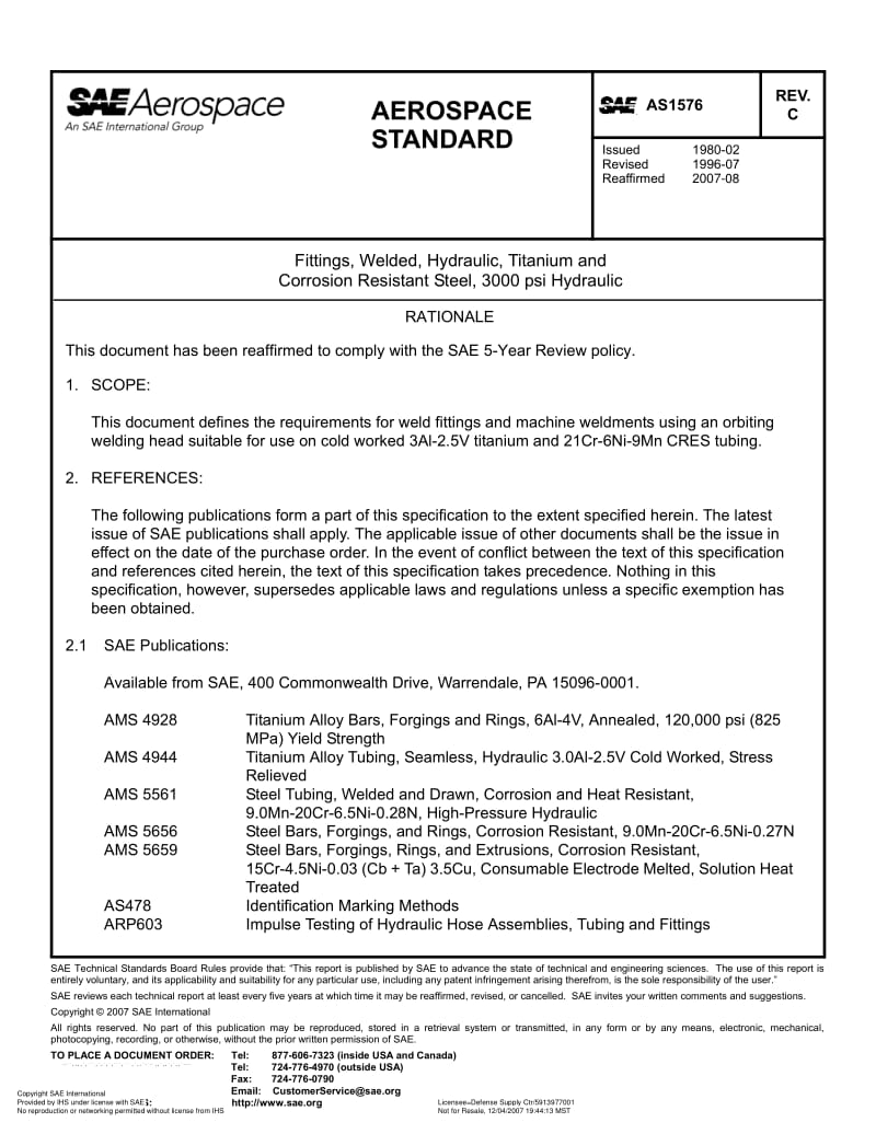 SAE-AS-1576C-1996-R2007.pdf_第1页