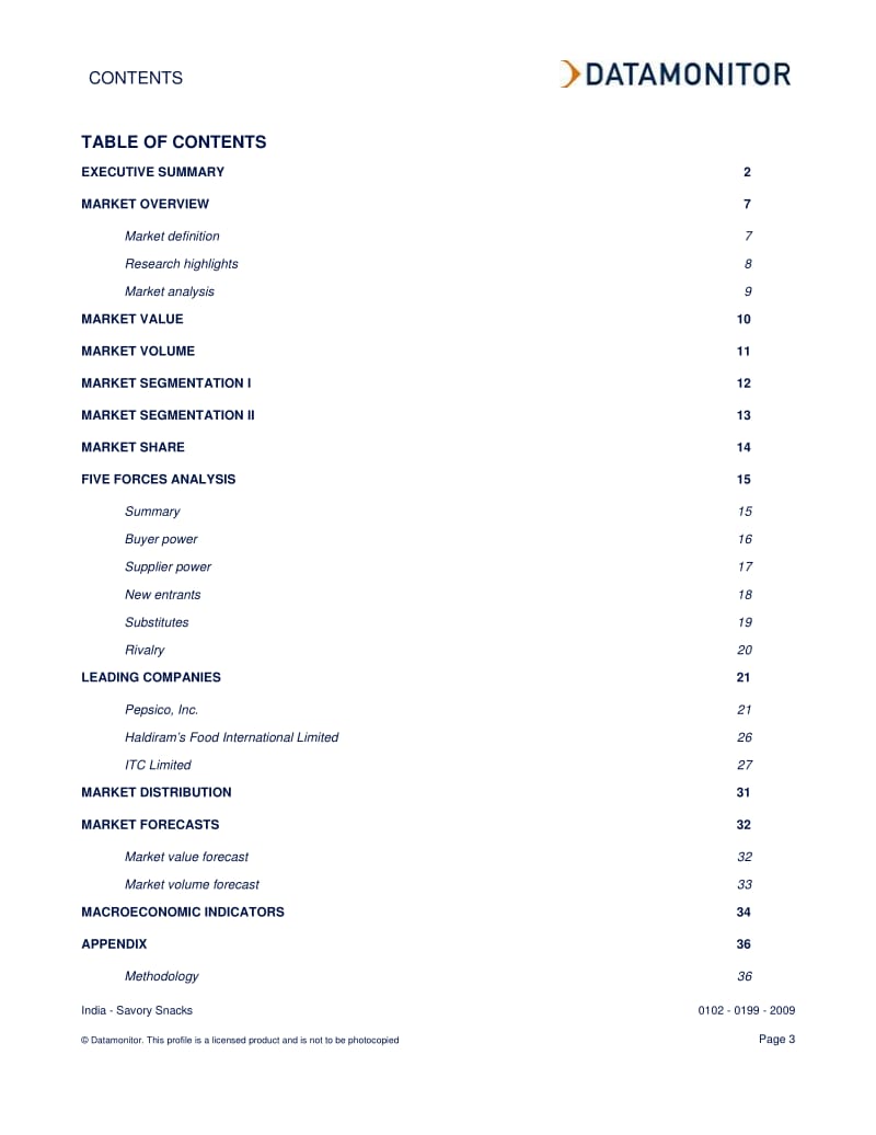 Savory Snacks in India 2009-2014.pdf_第3页