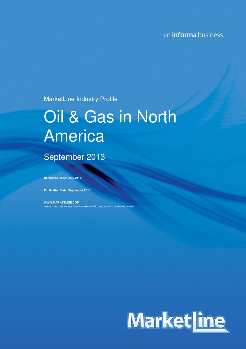 Industry Report - Oil and Gas in North America.pdf_第1页