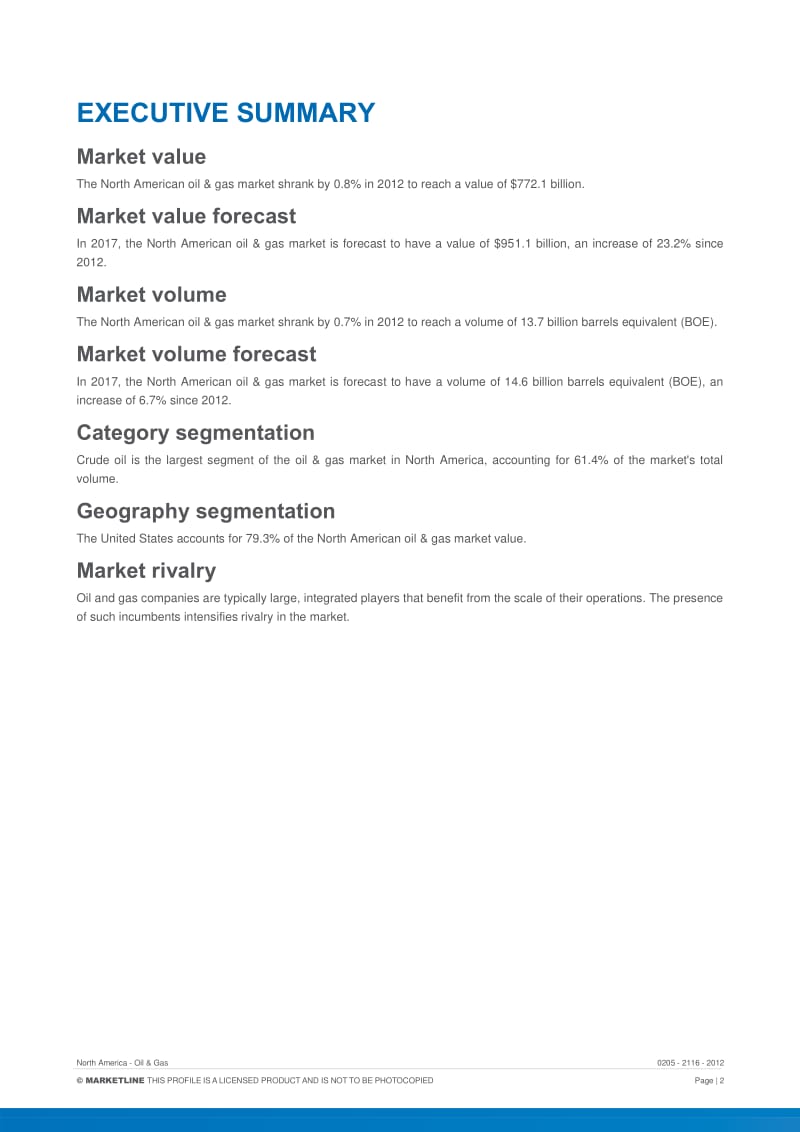 Industry Report - Oil and Gas in North America.pdf_第2页