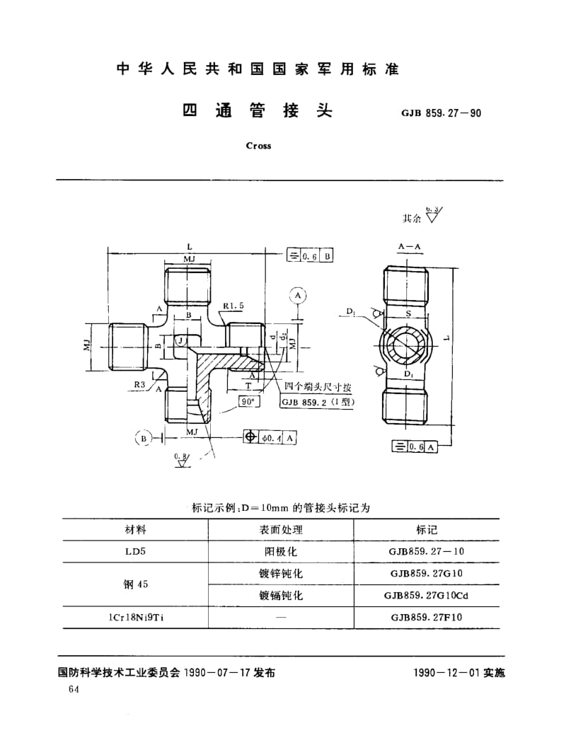 GJB 859.27-90.pdf_第1页