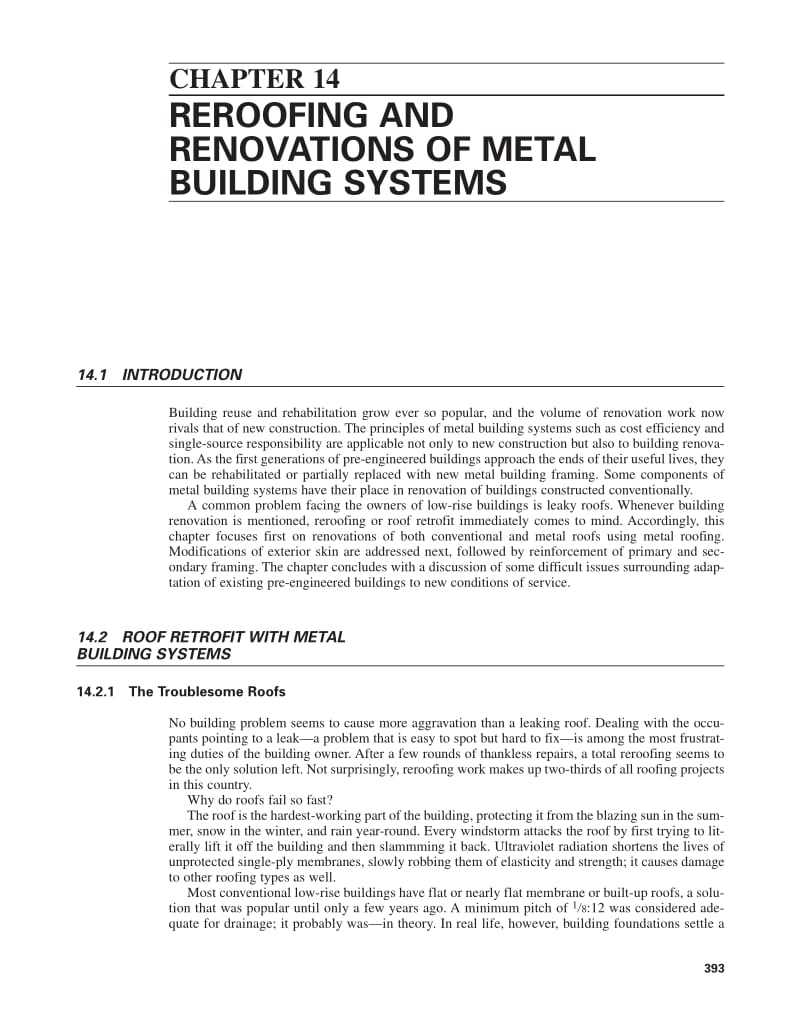 METAL BUILDING SYSTEMS：REROOFING AND RENOVATIONS OF METAL BUILDING SYSTEMS.pdf_第1页