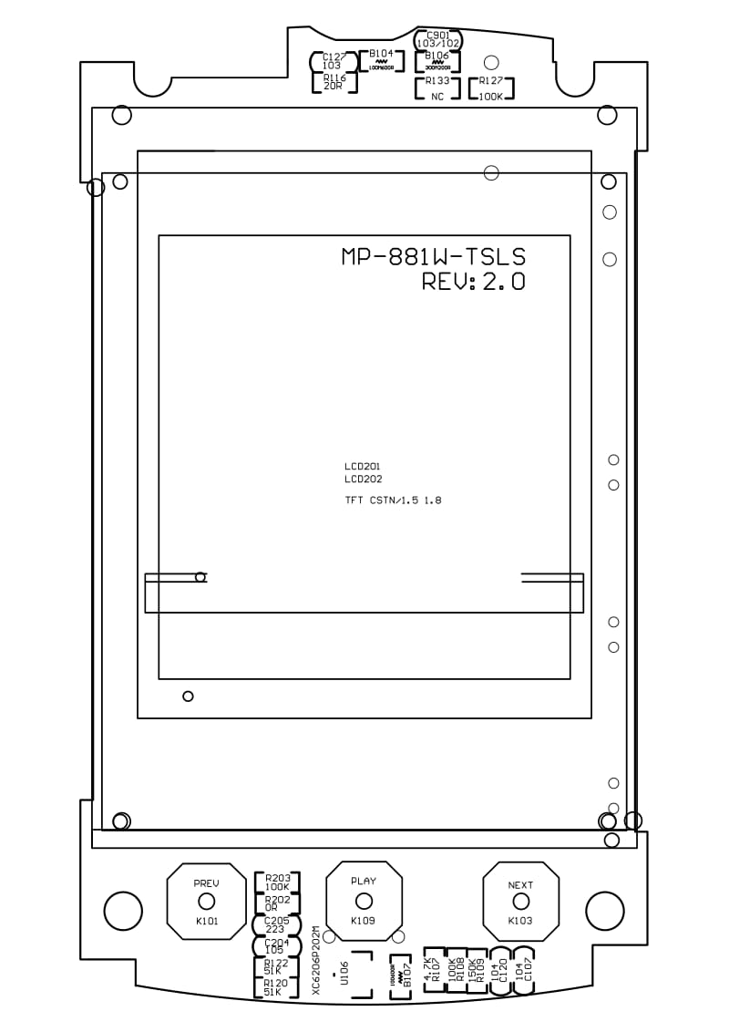 MP3、MP4维修资料：纽曼M863维修资料 电路图.pdf_第1页