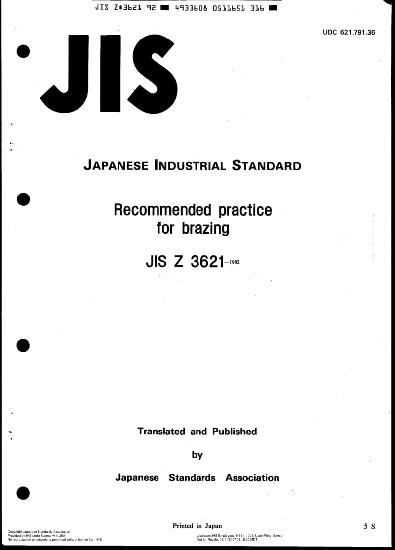 JIS-Z-3621-1992-R2005-ENG.pdf_第1页