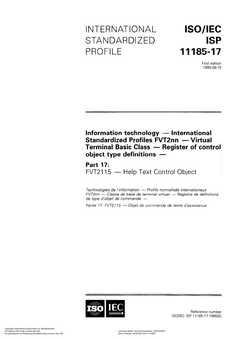 ISO-ISP-11185-17-1995.pdf_第1页