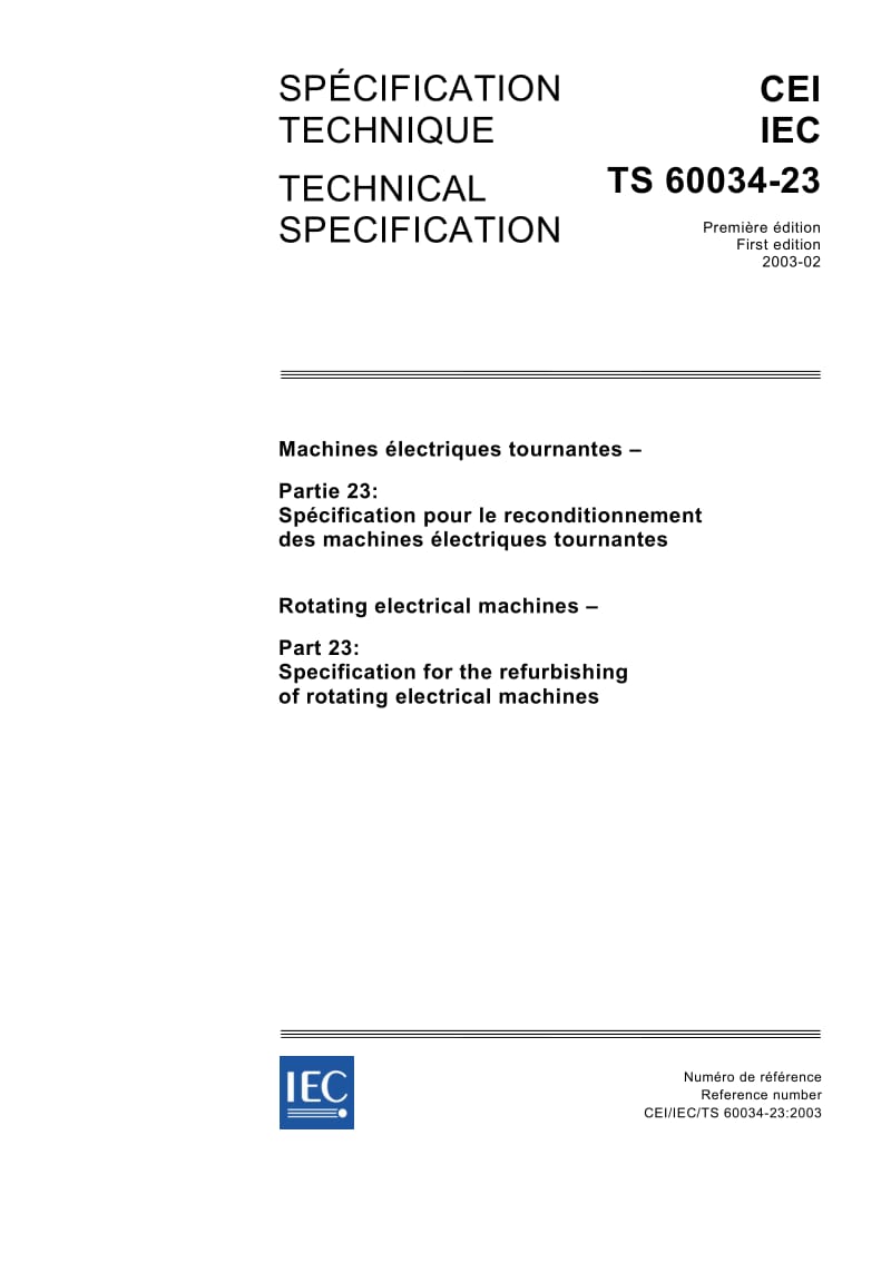 IEC-TS-60034-23-2003.pdf_第1页