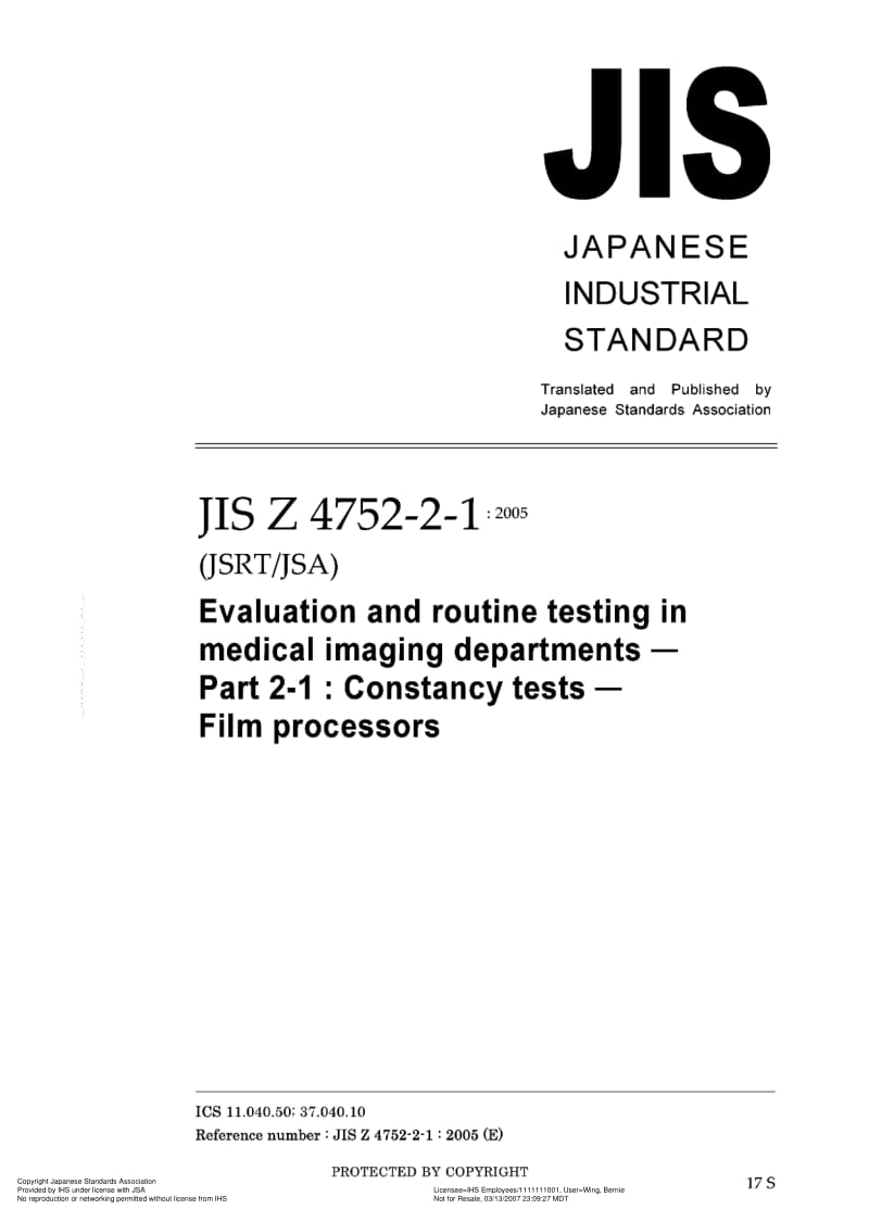 JIS-Z-4752-2-1-2005-ENG.pdf_第1页