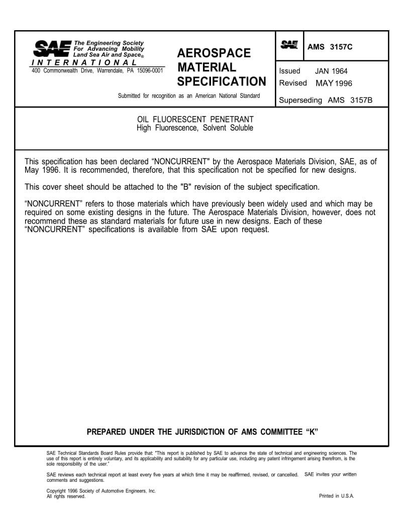 SAE-AMS-3157C-1996.pdf_第1页