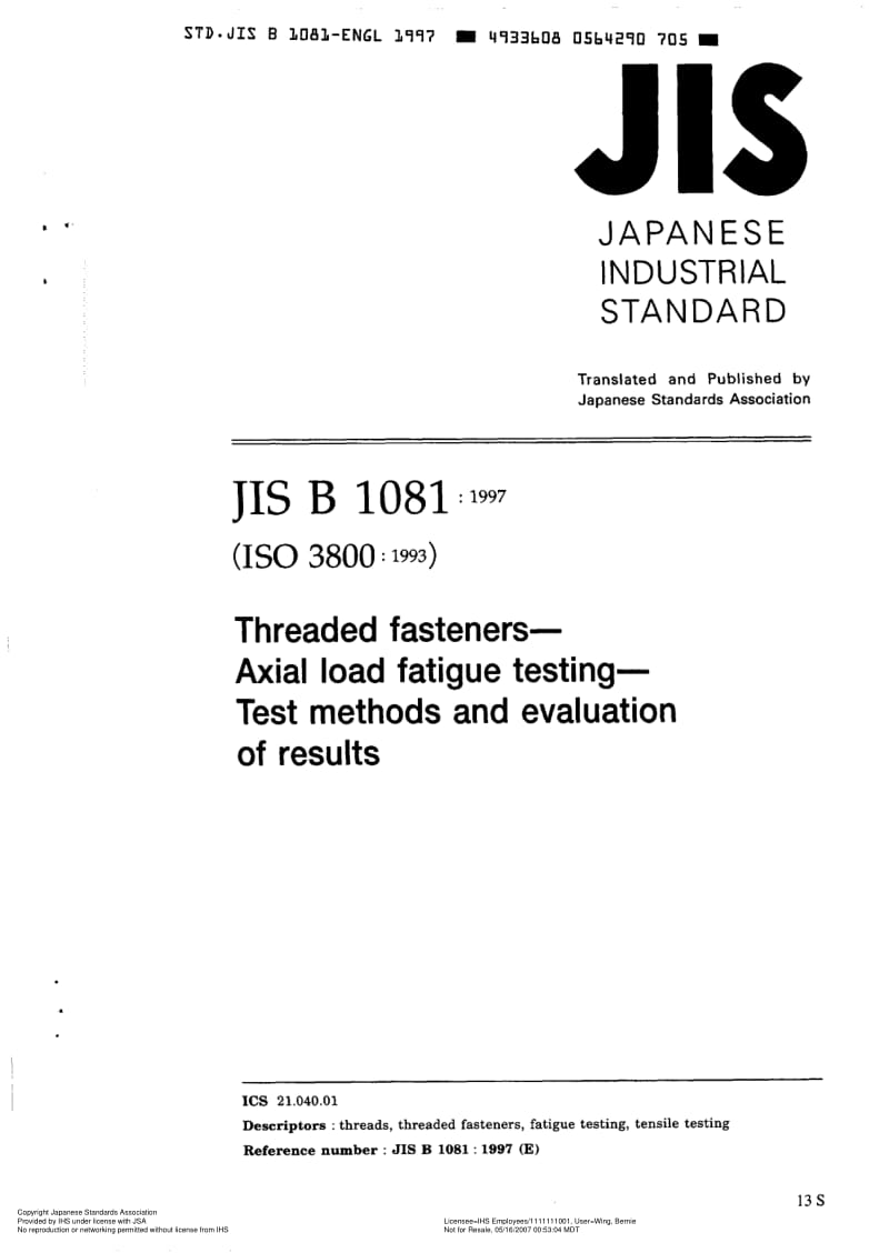 JIS-B-1081-1997-R2007-ENG.pdf_第1页