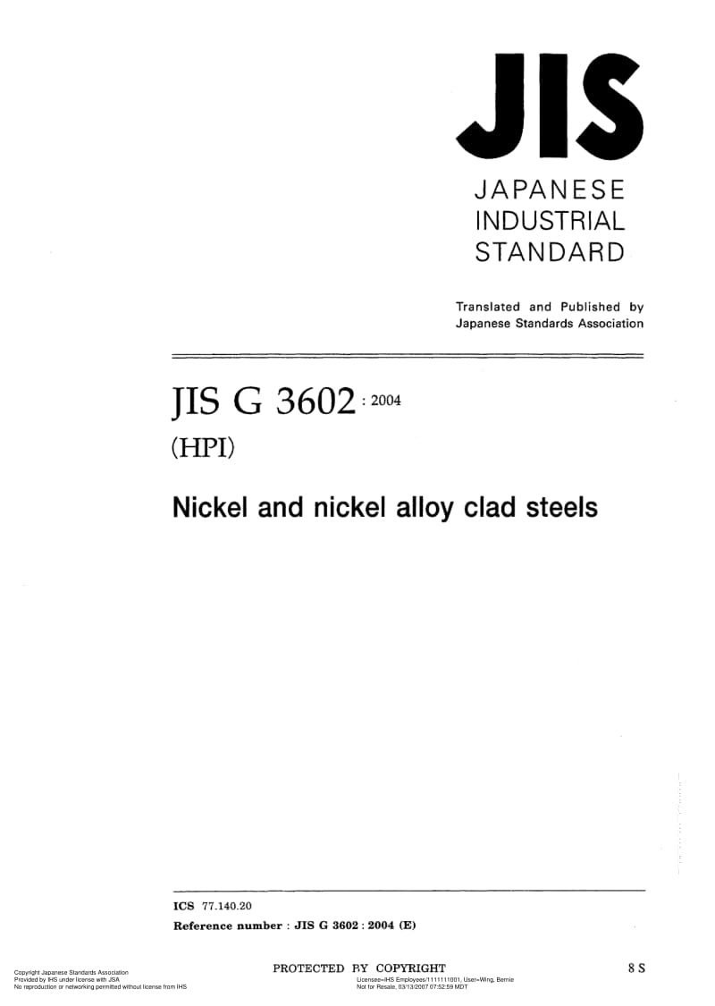 JIS-G-3602-2004-ENG.pdf_第1页