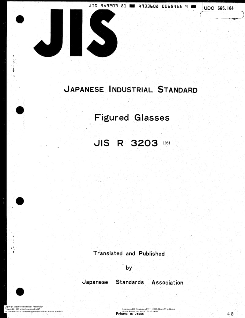 JIS-R-3203-1981-ENG.pdf_第1页