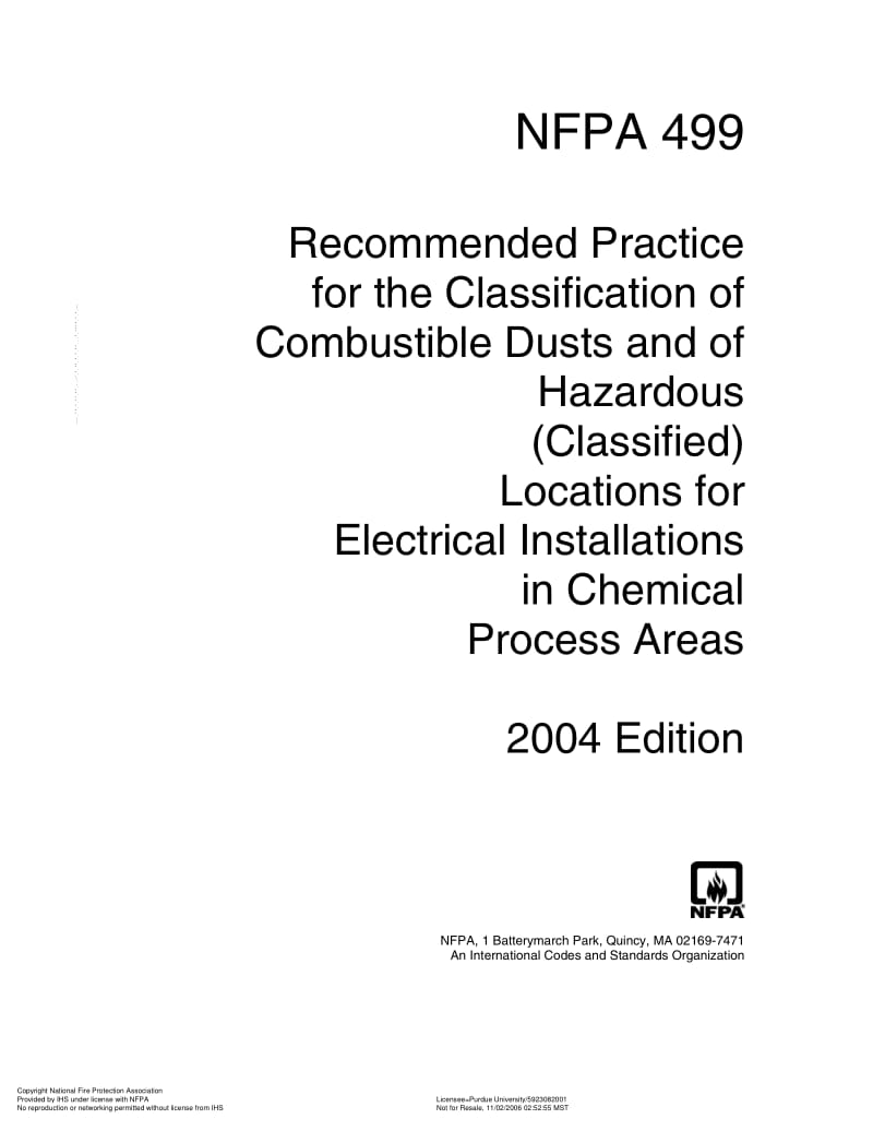 NFPA-499-2004.pdf_第1页