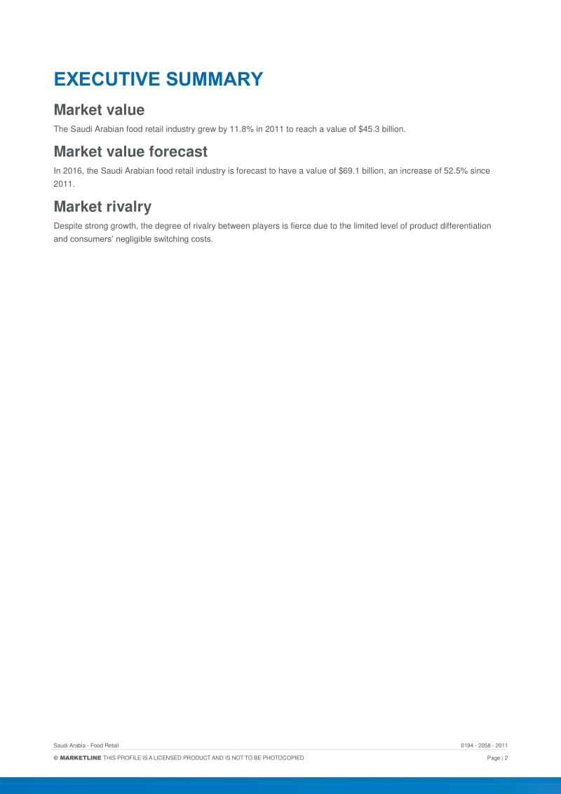 Industry Report - Food Retail in Saudi Arabia.pdf_第2页