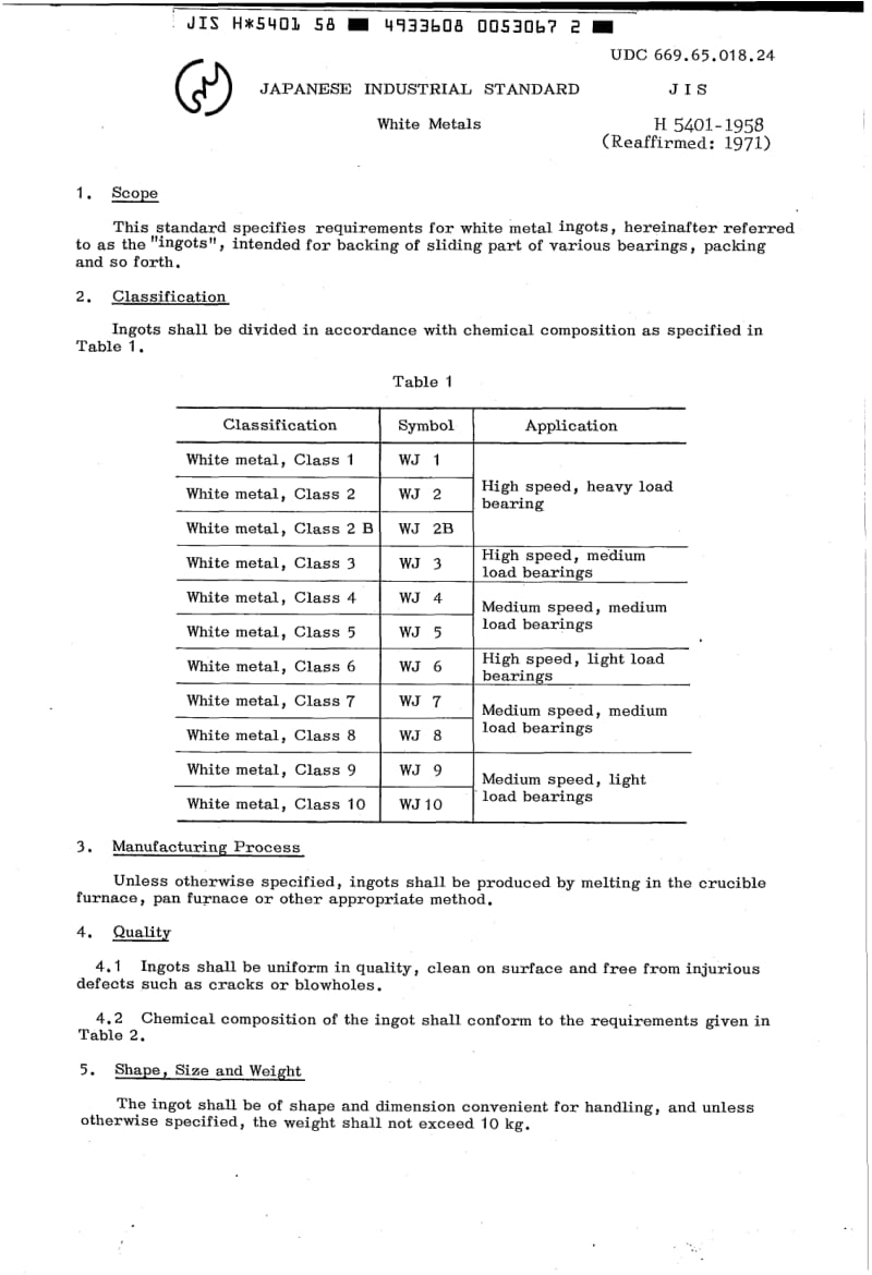 JIS-H-5401-1958-R2005-ENG.pdf_第3页